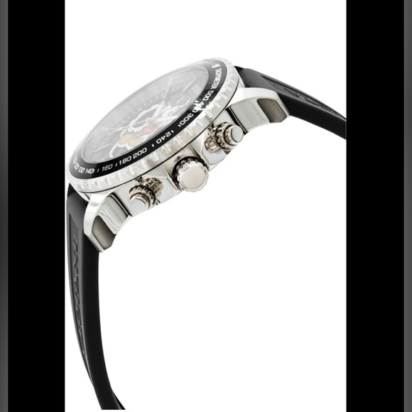 NWT Invicta x Disney Limited Edition  Mickey Chronograph Watch - Black / Silver - Picture 2 of 12